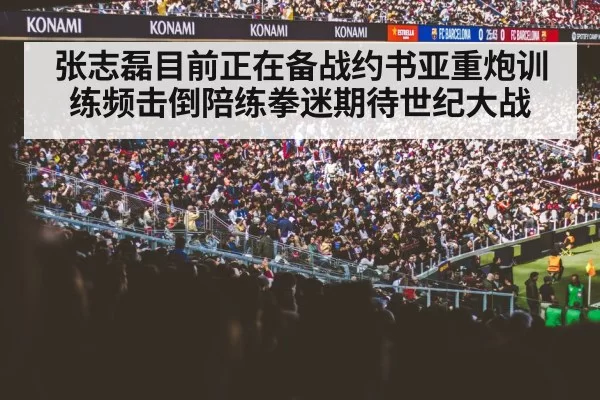 张志磊目前正在备战约书亚重炮训练频击倒陪练拳迷期待世纪大战